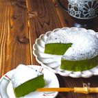 抹茶お豆腐ケーキ
