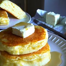 お餅消費レシピ！材料そのままで分厚いホットケーキ作り方！