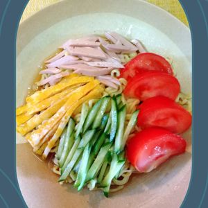 チョロリスの作ってみた!投稿(【冷やし中華風そうめん】暑い日はこれ！夏のそうめんアレンジ♪)