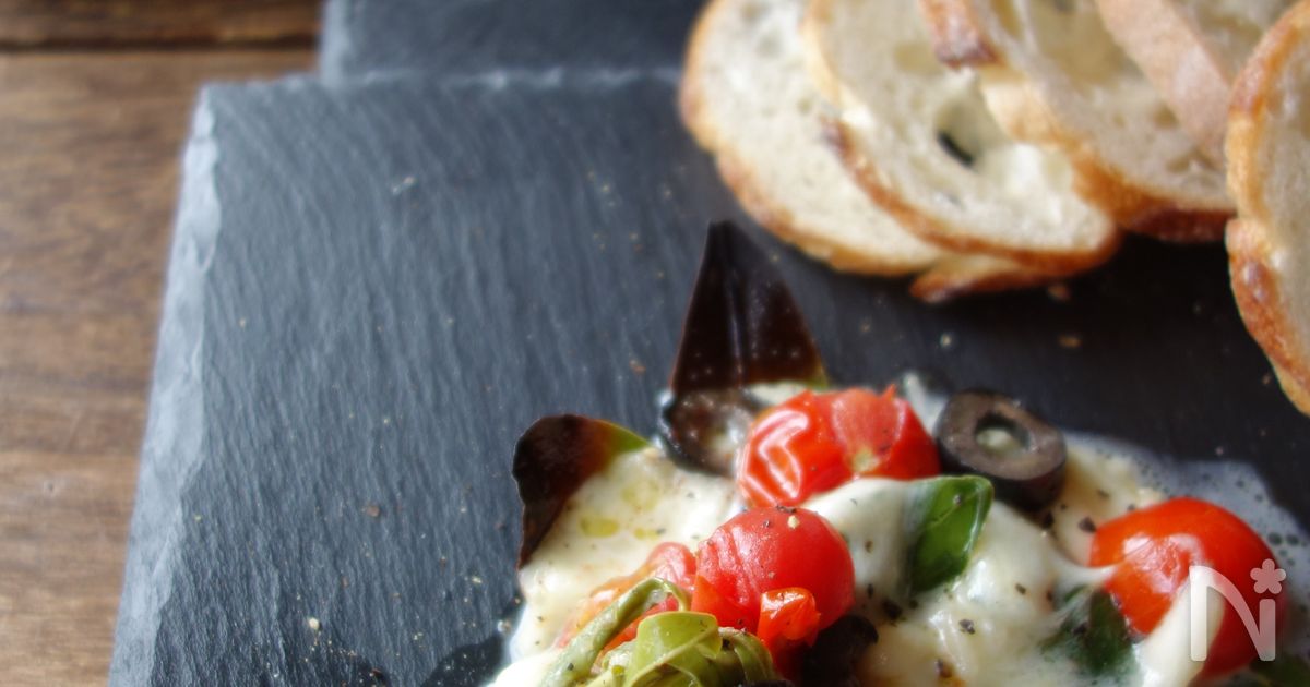 トースターレシピ ローリエのモッツァレラ焼き By ハーブ料理家 白山美奈子 レシピサイト Nadia ナディア プロの料理家のおいしいレシピ