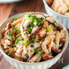 入れるだけ簡単！旨味たっぷり【きのこの炊き込みご飯】