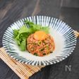 さば缶でピリ辛韓国ユッケ風