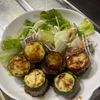 しょうこの作ってみた!投稿(【ズッキーニの甘酢はさみ焼き】じゅわっと絶品おかず♡)