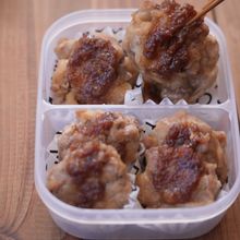 【冷凍作り置き】豚こまハンバーグ風オニオンソース