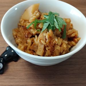 ゆの作ってみた!投稿(おでんリメイク！おでんの炊き込みごはん)