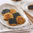 じゃがいも・にんじん・オートミールの磯辺焼き