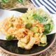彩り天ぷら♪そら豆と新玉ねぎとホタテのかき揚げ！