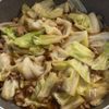 シャキとろ食感♪【豚ひき肉とキャベツの簡単甘辛あん】の工程3