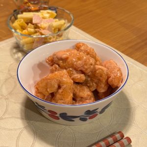 ナの作ってみた!投稿(エビマヨならぬ【絶品♡とりマヨ】本当に鶏むね肉!?旨すぎ！)