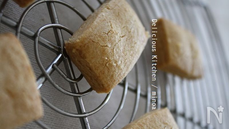 ちんすこう風クッキー バター 卵不使用 By Minoa レシピサイト Nadia ナディア プロの料理家のおいしいレシピ