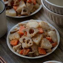 3種根菜のごま味噌和え