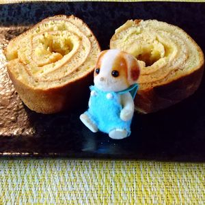 チョロリスの作ってみた!投稿(フライパン&ホットケーキミックスで。手作りバームクーヘン)