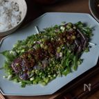 【かつおのたたき〜ねぎしょうゆだれ】ご飯がすすむ♪