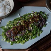【かつおのたたき〜ねぎしょうゆだれ】ご飯がすすむ♪