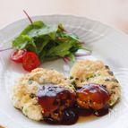 とりむね肉と豆腐を使った☆和風ハンバーグ