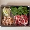 おうちで作る《豚肉とえびの簡単パッタイ》の工程1