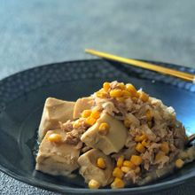 *切り干し大根と高野豆腐のツナコーン煮〜ほんのり味噌風味*