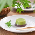 【夏の和菓子】抹茶寒天と水ようかん
