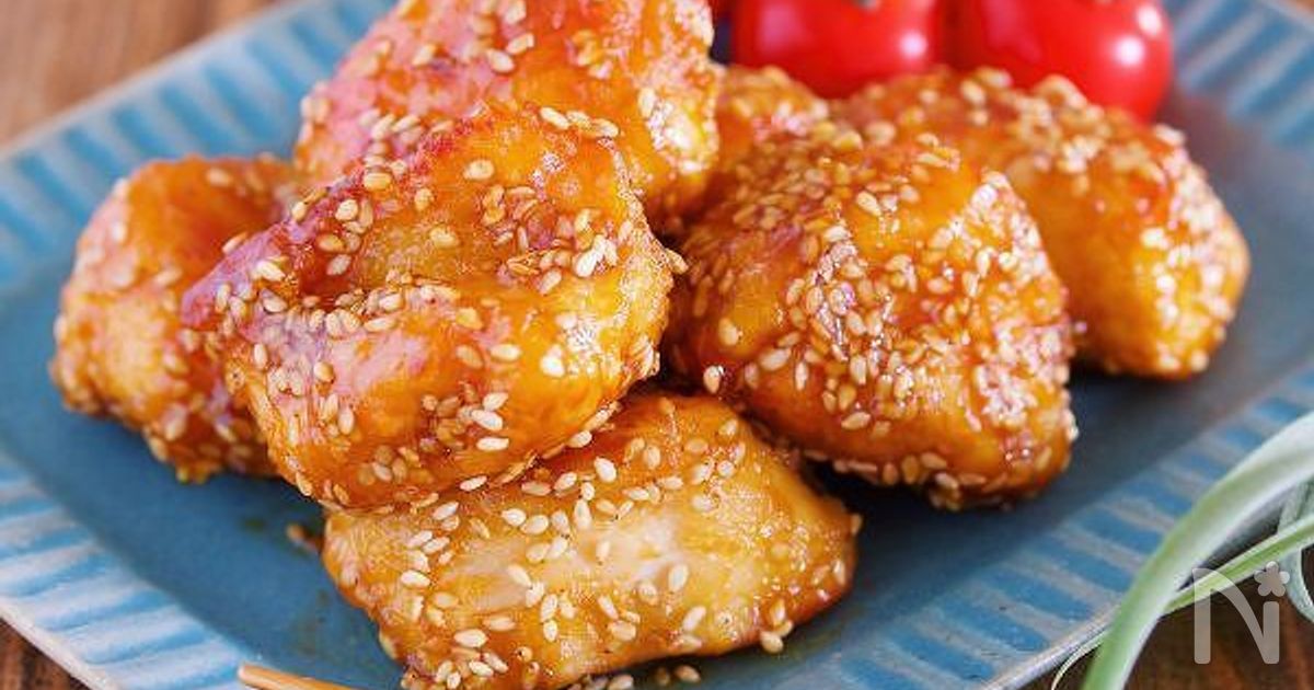 鶏むね肉の海鮮バーベキュー レシピ