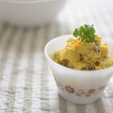 カレー風味のスウィートポテトサラダ