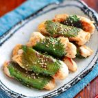【鶏ささ身の梅しそ巻きスティック】夏にさっぱり♬︎