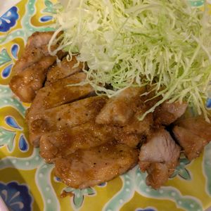 はちわれの作ってみた!投稿(お手軽ごちそうおかず♡『はちみつジンジャーポークステーキ』)