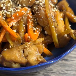 mocoの作ってみた!投稿(ごはんがすすむ♪鶏ごぼうの甘辛きんぴら【お弁当・作り置きに】)
