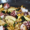 たことズッキーニのガリバタ醤油。15分の手抜き飯。の工程3