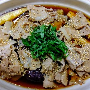ゆきちんの作ってみた!投稿(１分で完成♡『豚肉と茄子の旨だれ浸し』ボリューム満点✨大人気)