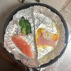 後片付けラクラク！【塩ざけとパッタンハムエッグの彩り弁当】の工程4