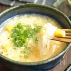 【とろとろ卵で温まる！】塩味で春雨ヌードルスープ