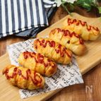 朝ごはんやブランチに♪とろ～りチーズのウインナーパン
