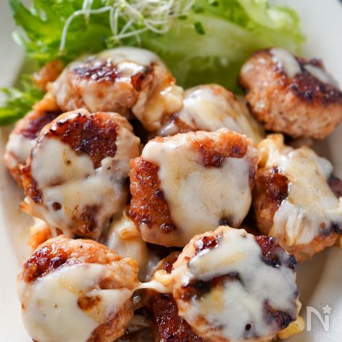 冷めても美味しい『ふわふわ豆腐チーズつくね』お弁当にも♡