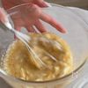 紅茶とバナナの米粉パウンドケーキの工程3