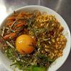 1306796の作ってみた!投稿(【豆腐そぼろの和風ビビンバ】ごま和えときんぴらごぼうで♪)