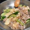 食欲ない日にも【きゅうりと長芋の梅豚しゃぶサラダ】の工程3