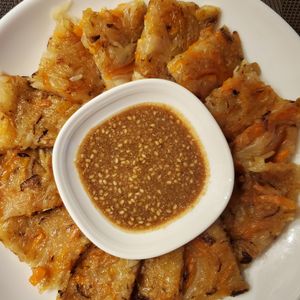 1248650の作ってみた!投稿(【もちもち♡中華風玉ねぎチヂミ】そのままでも美味しい♪)