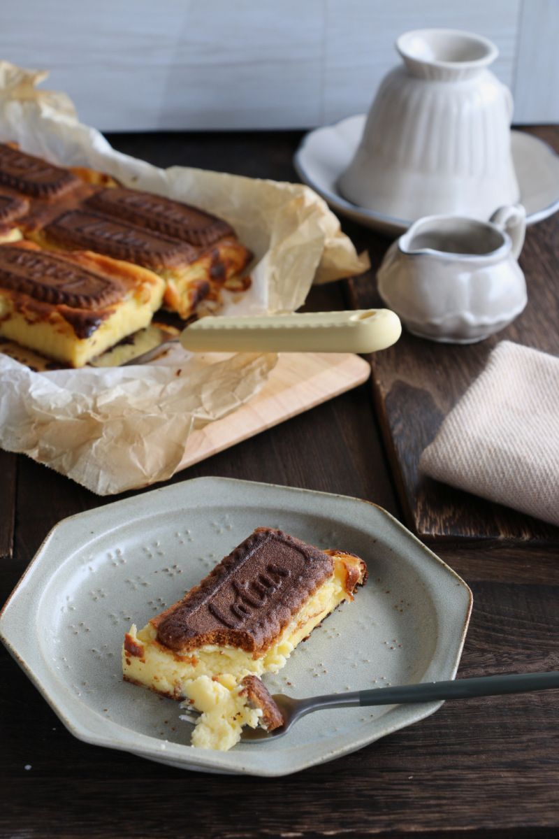 今注目の味 ハニーレモン味のビスケット バスク風チーズケーキ レシピサイト Nadia ナディア プロの料理家のおいしいレシピ