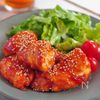 とろ〜りチーズ♡むね肉の韓国風甘辛チキン