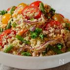 メインにも！お弁当にも！彩り野菜マリネのクスクスサラダ