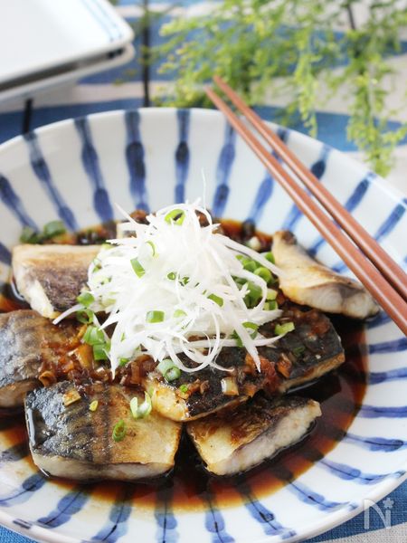 【さばの香味ソース】DHAたっぷり！ワンパンで簡単！