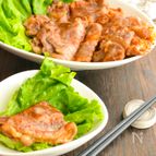 【レタス包み】牛肉のキムチチーズ焼き
