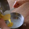 チョコミントアイスで作る【チョコミントブラウニー】の工程2