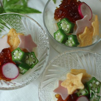 宝石みたいなめんつゆジュレのカップそうめん