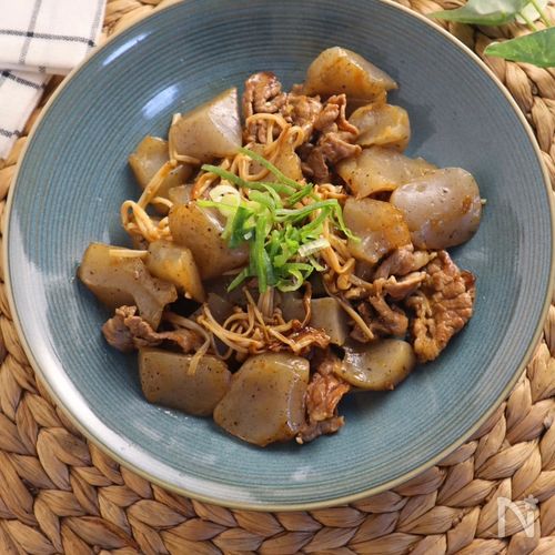 【業務スーパー】牛肉とこんにゃくの甘辛煮