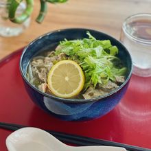豚こま肉でグルテンフリーの簡単和風フォー