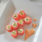 まきまき一口♪かわいいまぐろ寿司