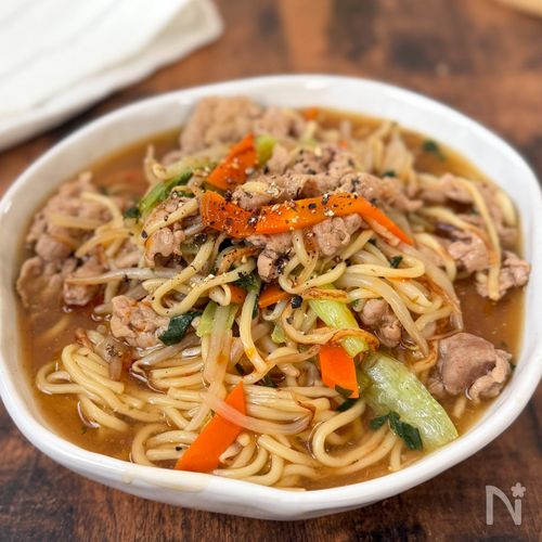 とろ〜りスープが絶品!あんかけラーメン