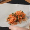 にんじんとパセリの春巻きの工程6