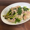 さらの作ってみた!投稿(パパっと作れる!小松菜と豚肉のねぎ塩炒め)
